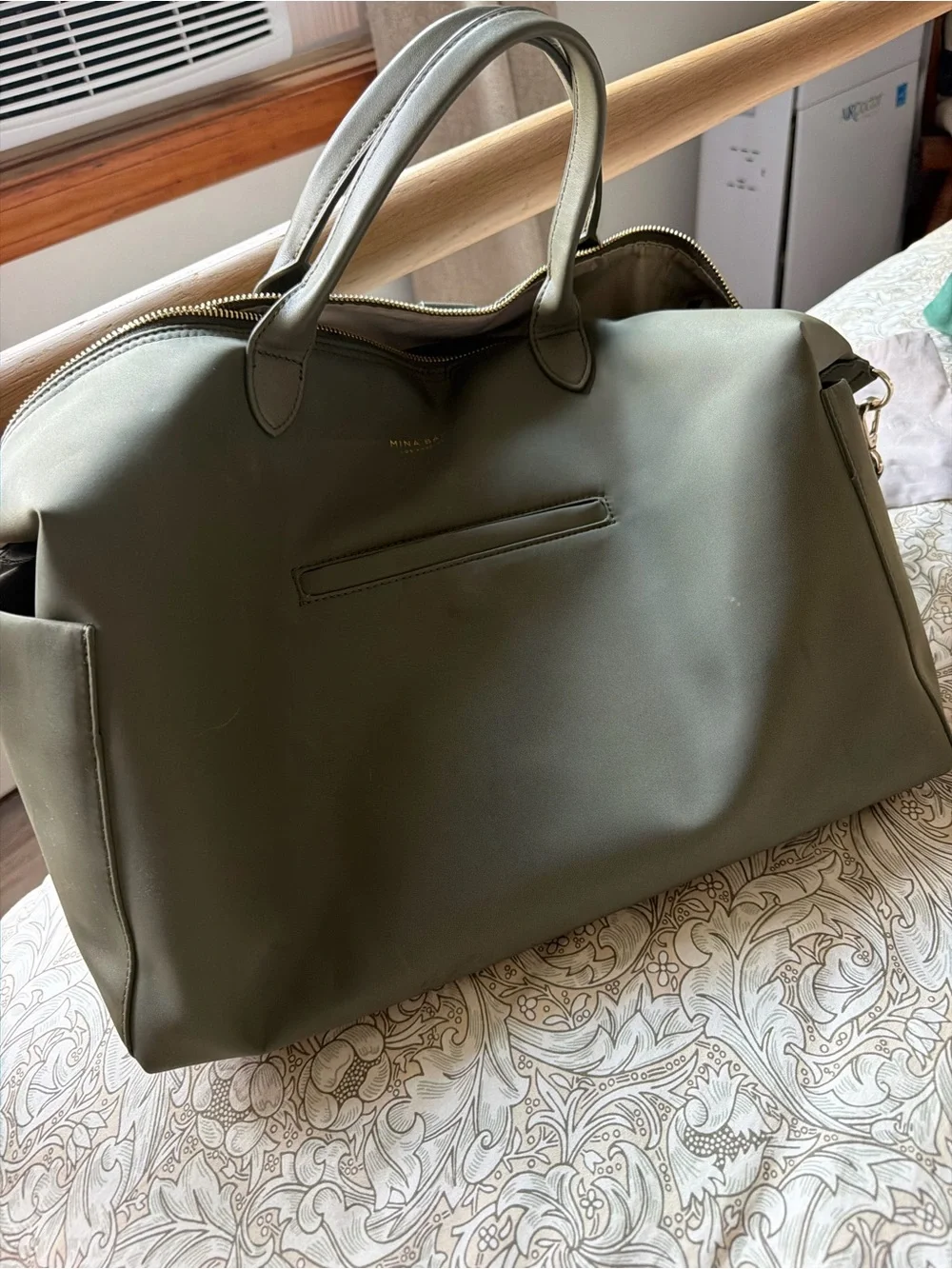 Mina Baie Emmy Full Nylon Martin luxury diaper bag